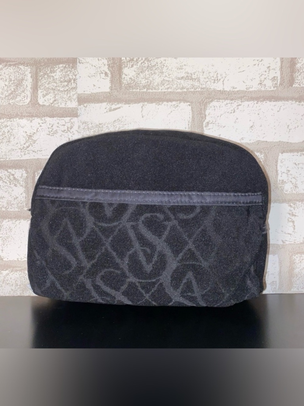 Victoria’s Secret Terry cloth cosmetics bag